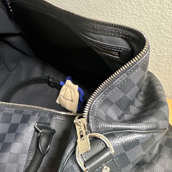 New Louis Vuitton Keepall Bandouliere Damier Geant Canvas 55 - Picture 12 of 16